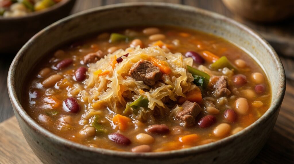 - Квашеная капуста в первых блюдах: выбор, подготовка и баланс вкуса - иллюстрация